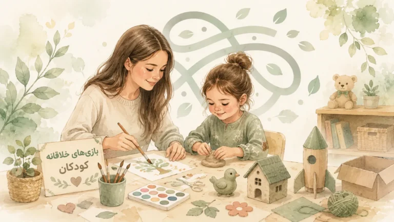 بازی های خلاقانه کودکان