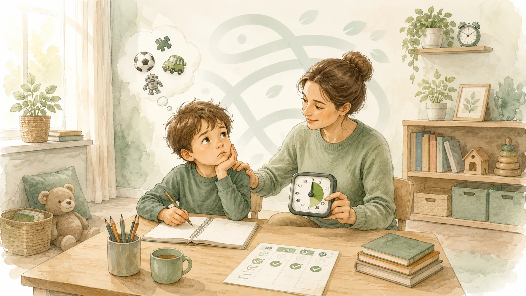 مدیریت کودک حواس پرت