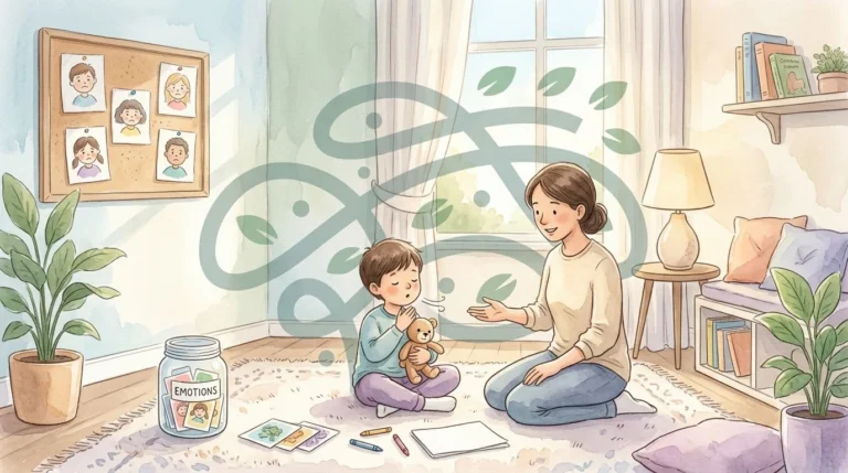 کنترل احساسات در کودک
