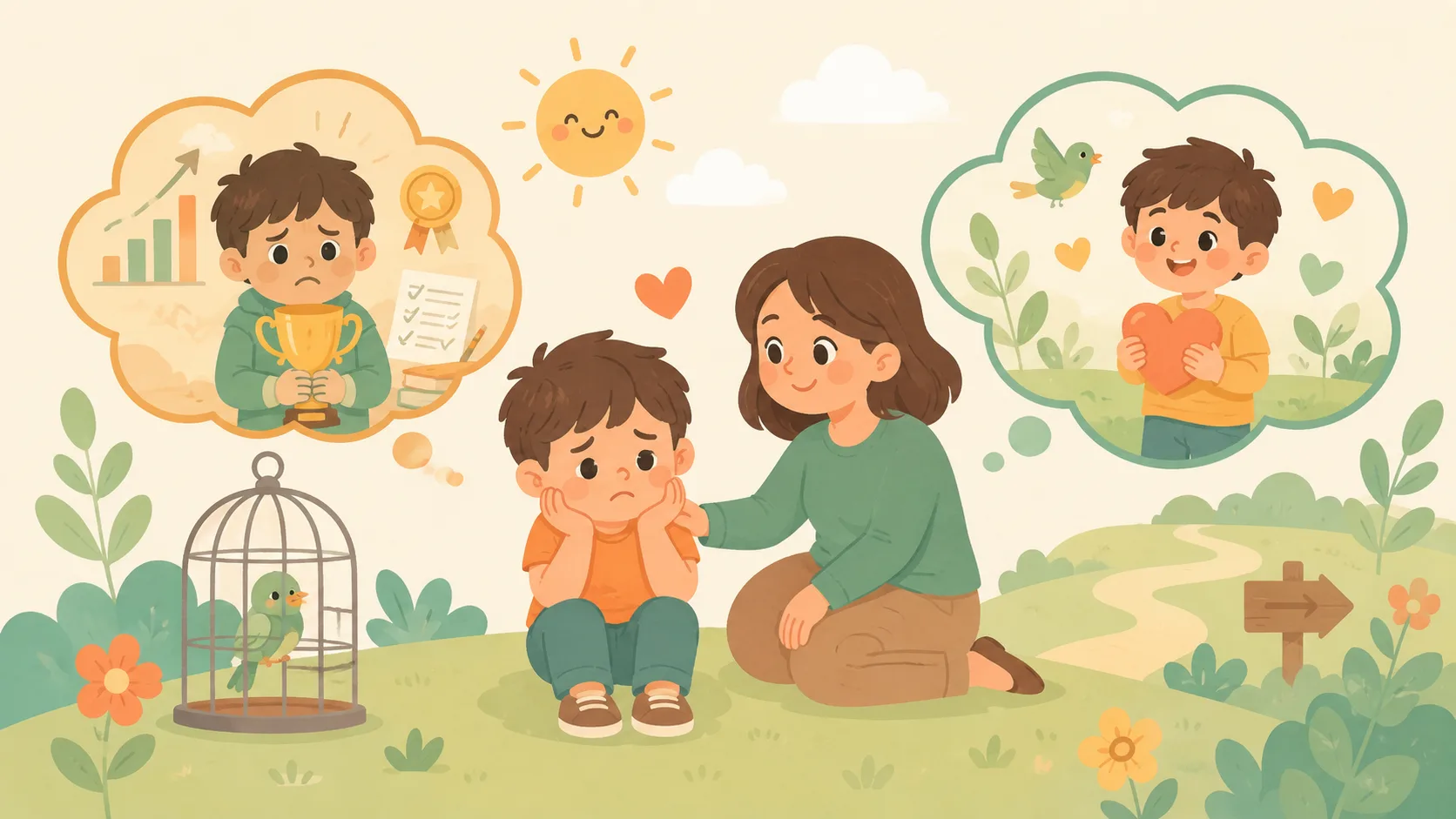 چگونه کودک خود را از دام حفظ محور بودن نجات دهیم؟