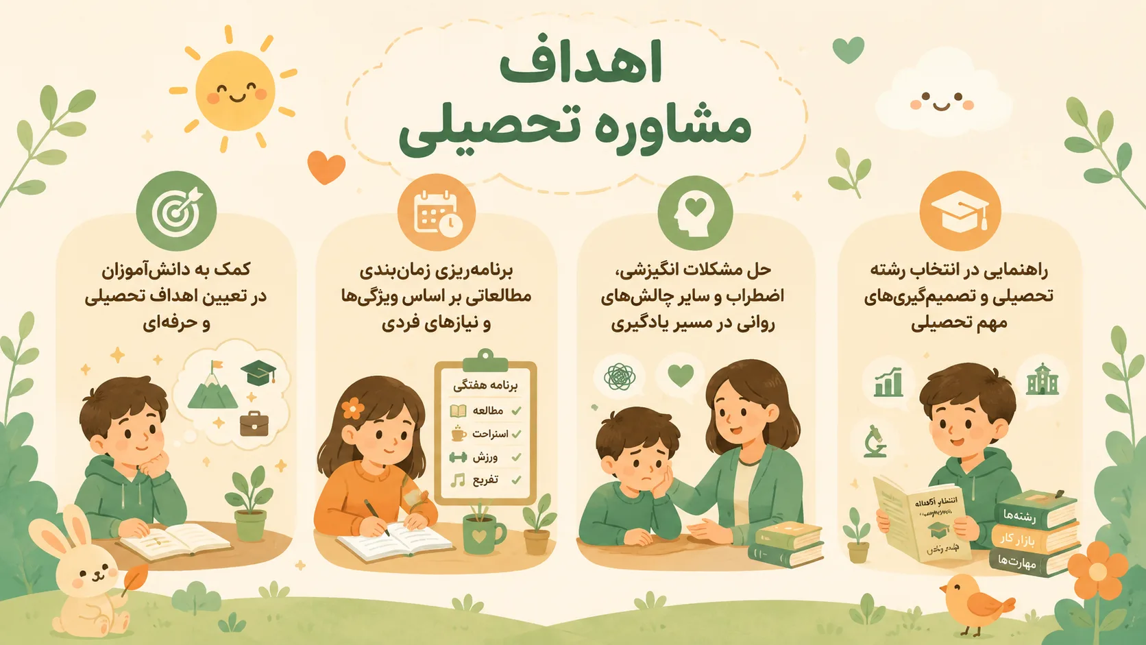 کلاس تقویتی یا مشاوره تحصیلی